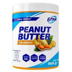 Peanut Butter PAK Crunchy - masło orzechowe crunchy - 908g