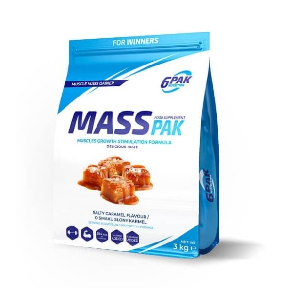 Mass PAK - gainer z dodatkiem monohydratu kreatyny - 3000g