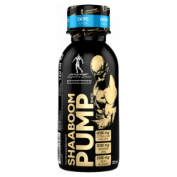 Levrone Shaaboom Pump Shot - shot przedtreningowy z cytruliną, EAA i beta alaniną - 120ml