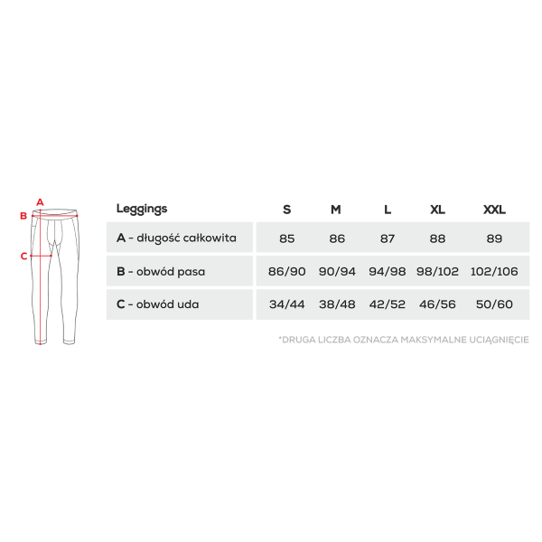 Wear Pro Series  Leggings 120 Black-orange