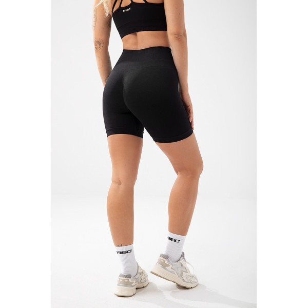 Trecgirl Sport Shorts 160 BLACK - krótkie legginsy damskie czarne