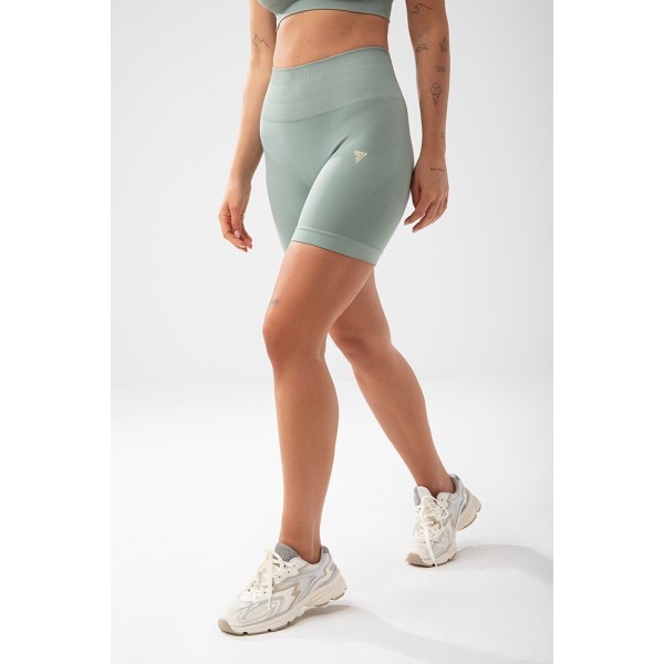 Trecgirl Sport Shorts 160 GREEN - krótkie legginsy damskie zielone