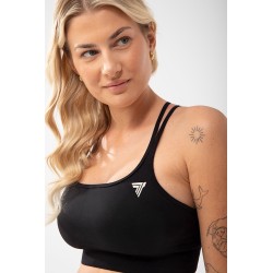 Trecgirl Sport Bra 160 BLACK - czarny stanik sportowy