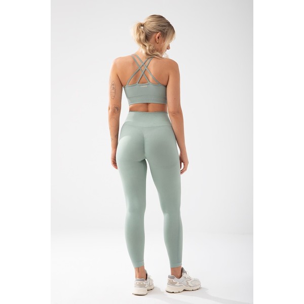 Trecgirl Sport Bra 160 GREEN - zielony stanik sportowy