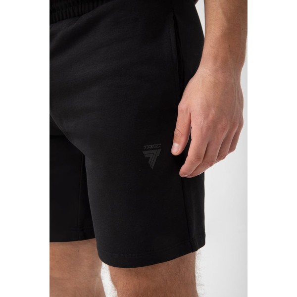 NOWOŚĆ Czarne krótkie spodenki męskie TW BASIC SHORT PANTS 182 M BLACK