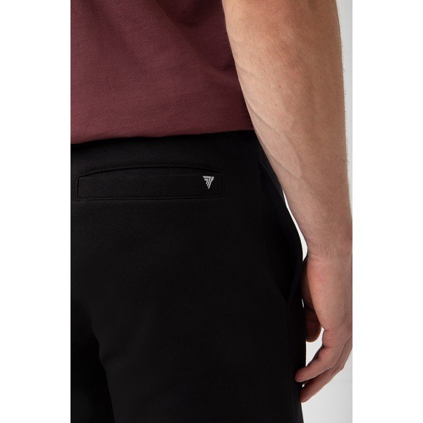 NOWOŚĆ Czarne krótkie spodenki męskie TW BASIC SHORT PANTS 182 M BLACK