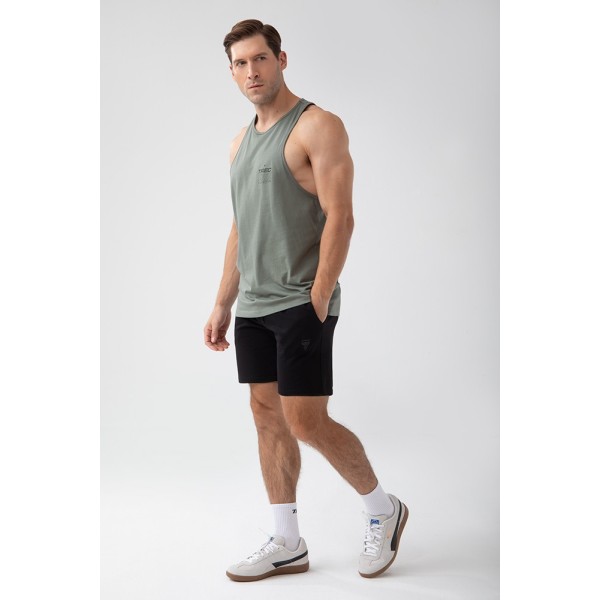 NOWOŚĆ Zielony tank top męski TW BASIC TANK TOP 180 M GREEN
