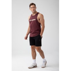 NOWOŚĆ Bordowy tank top męski TW BASIC TANK TOP 181 M BURGUNDY