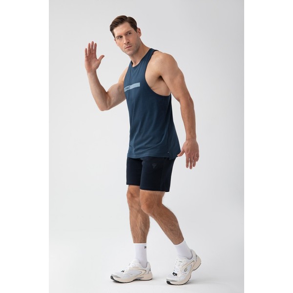 NOWOŚĆ Granatowy tank top męski TW BASIC TANK TOP 181 M NAVY