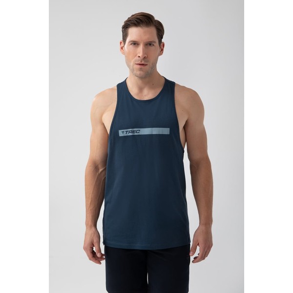 NOWOŚĆ Granatowy tank top męski TW BASIC TANK TOP 181 M NAVY