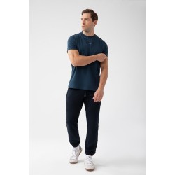 NOWOŚĆ Granatowy T-shirt męski TW BASIC TSHIRT 182 M NAVY