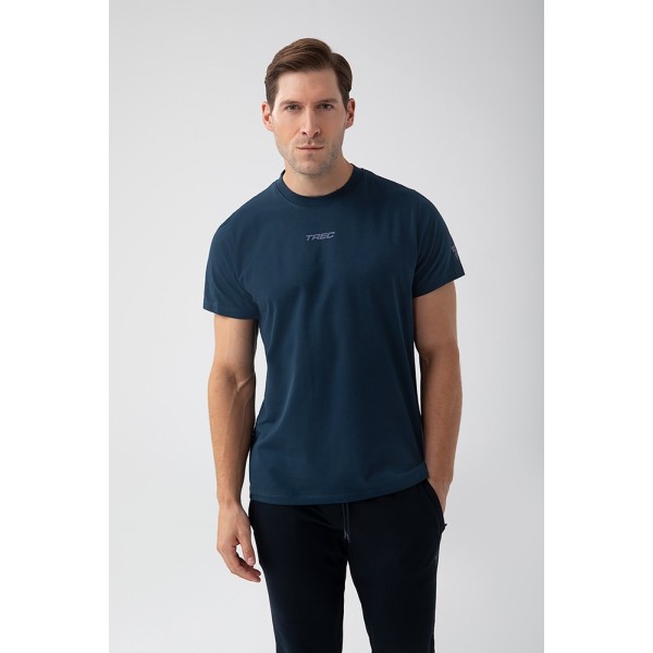 NOWOŚĆ Granatowy T-shirt męski TW BASIC TSHIRT 182 M NAVY