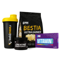 Ekonomiczny Zestaw na Masę + Shaker Gratis!