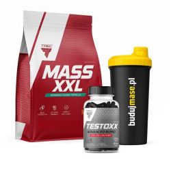 Zestaw Mass XXL + Testoxx + Shaker Gratis!