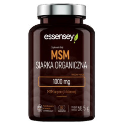 MSM - Siarka Organiczna 1000mg 90kaps.