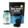Biotech USA Iso Whey Zero 454g + Multipack 60 kaps + Pillbox